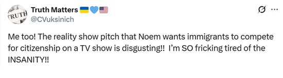 再引争议！美国土安全部长被爆支持为“移民竞争美公民身份”推出真人秀，美官员回应  第4张