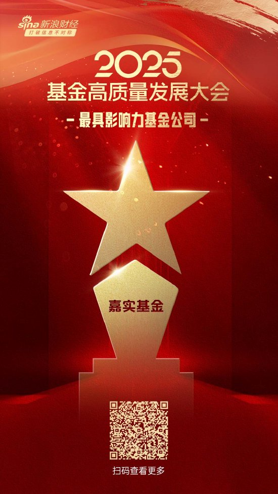 2025公募基金荣誉榜:嘉实基金获得最具影响力基金公司、科技含量最高基金公司等6项大奖 第1张 2025公募基金荣誉榜:嘉实基金获得最具影响力基金公司、科技含量最高基金公司等6项大奖 第1张