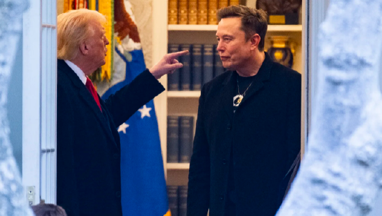 法案口水战升级为利益博弈 特朗普-马斯克“兄弟情”破碎 特斯拉暴跌带崩科技股  第1张