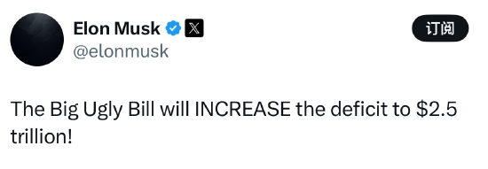 法案口水战升级为利益博弈 特朗普-马斯克“兄弟情”破碎 特斯拉暴跌带崩科技股  第7张