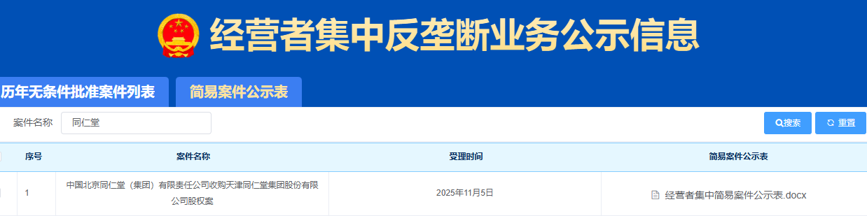 北京同仁堂集团收购天津同仁堂新进展!百年老字号之争或将落幕 第1张 北京同仁堂集团收购天津同仁堂新进展!百年老字号之争或将落幕 第1张