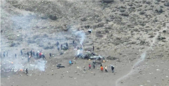 外媒:一架直升机在乞力马扎罗山坠毁,机上5人全部遇难 第1张 外媒:一架直升机在乞力马扎罗山坠毁,机上5人全部遇难 第1张