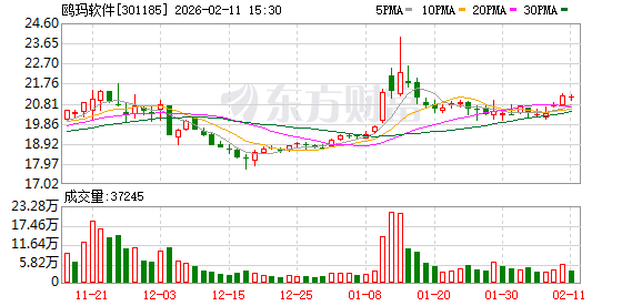 鸥玛软件：截至2026年2月10日，公司股东人数为15664户  第1张