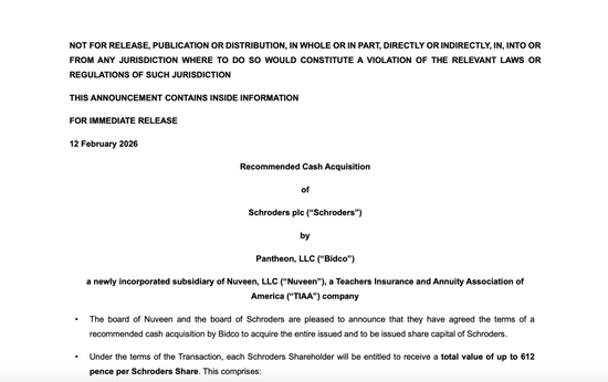 全球资管业大消息,932亿重磅收购来了 第1张 全球资管业大消息,932亿重磅收购来了 第1张