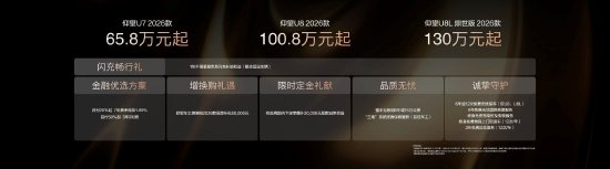 仰望2026款旗舰矩阵联袂上市，重塑高端出行体验  续航、操控、舒适全面进阶，仰望2026款旗舰车型重磅上市 第1张